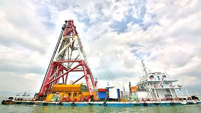 水上攪拌樁（DCM）