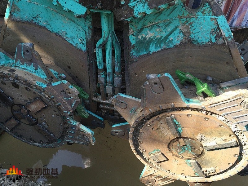 CSM工法現(xiàn)場(chǎng)