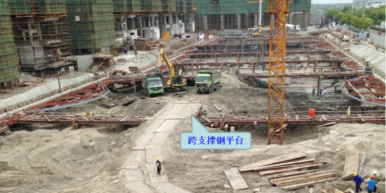 深基坑支護(hù)技術(shù)中運(yùn)土棧橋