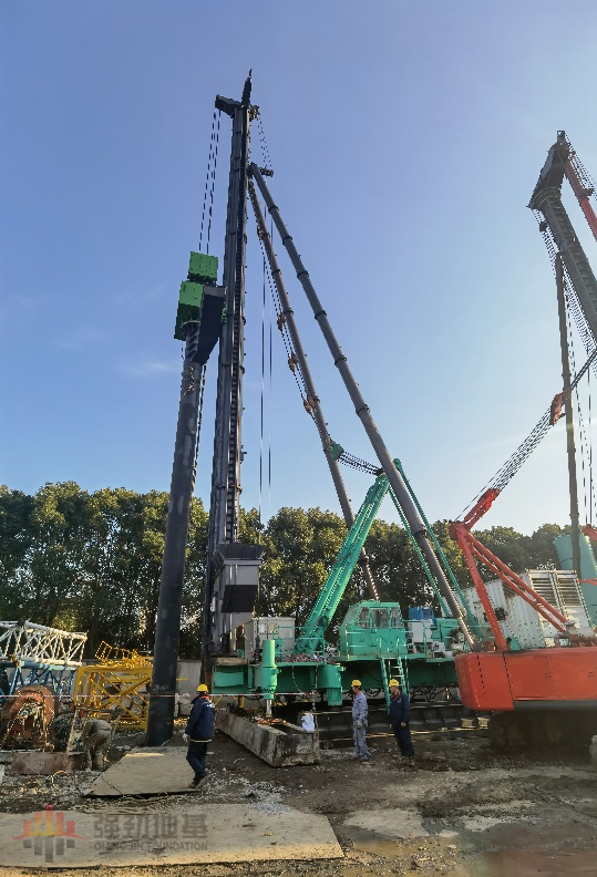 碎石樁試驗(yàn)照片