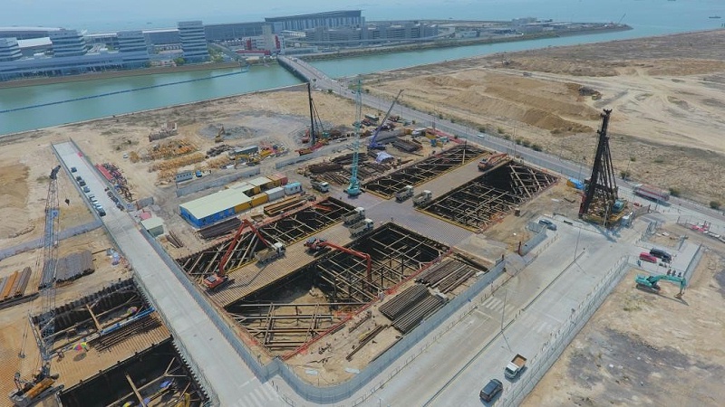 當?shù)貍鹘y(tǒng)鋼支撐技術施工現(xiàn)場