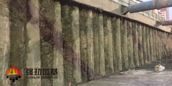 深基坑咬合樁支護(hù)介紹