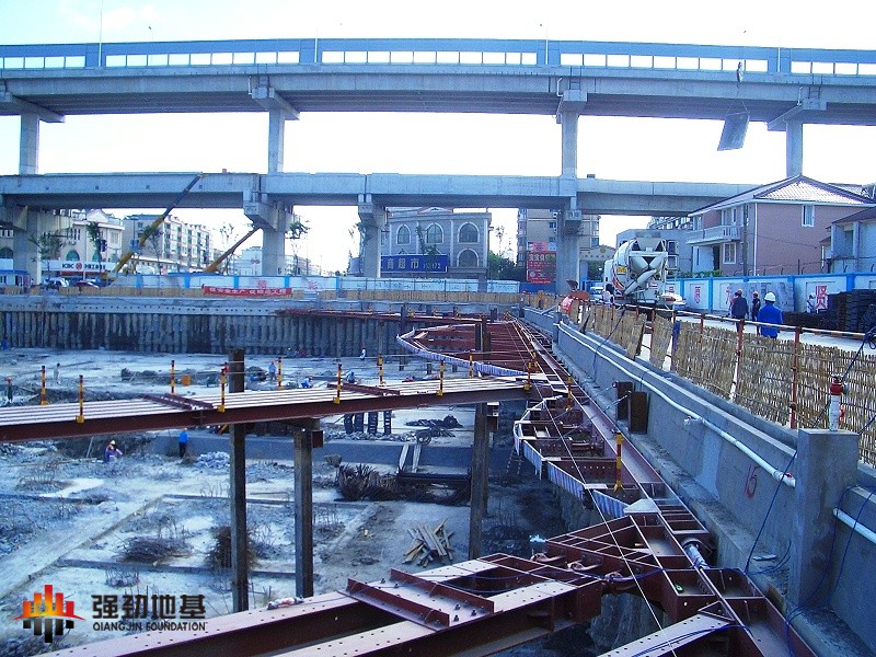 預(yù)應(yīng)力型鋼組合支撐