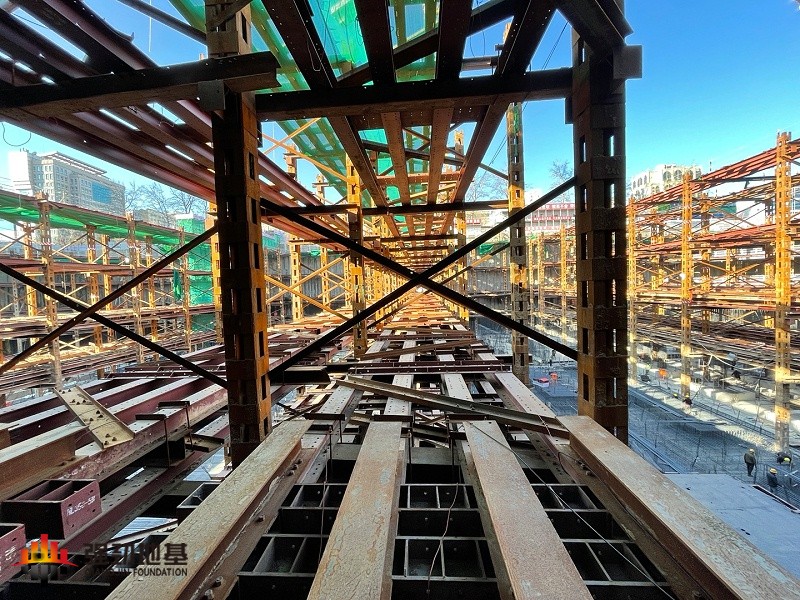 預(yù)應(yīng)力型鋼組合支撐