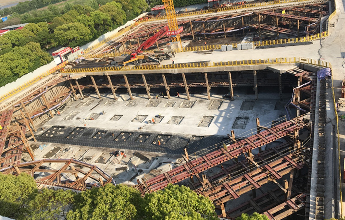 國航上海浦東工作區(qū)倒班用房基坑工程項目