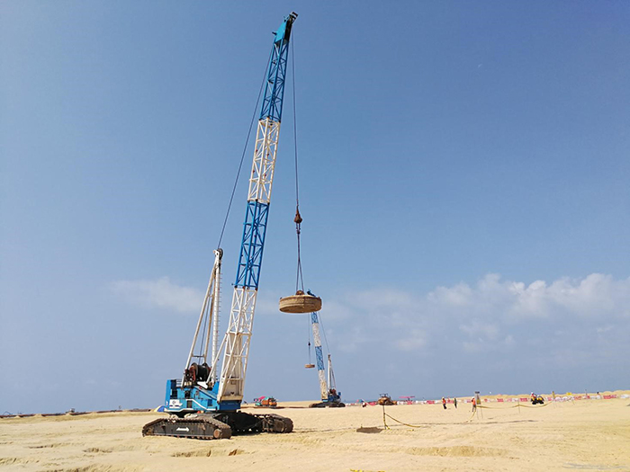 強(qiáng)夯置換地基處理：科倫坡港口城項(xiàng)目