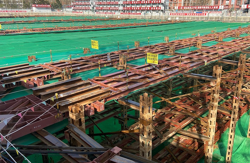 預(yù)應(yīng)力魚腹式鋼支撐