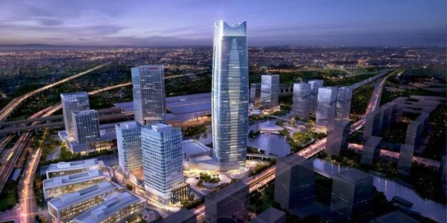 強(qiáng)勁地基參建紹興高鐵北站TOD綜合體項(xiàng)目