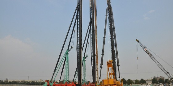 SMW工法樁工藝流程