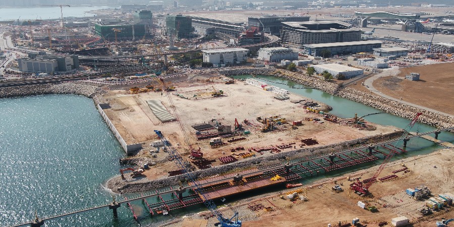 陸域DCM：香港國際機場第三跑道