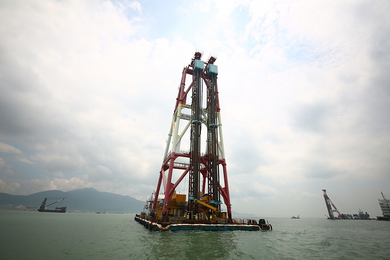 海上深層水泥攪拌樁