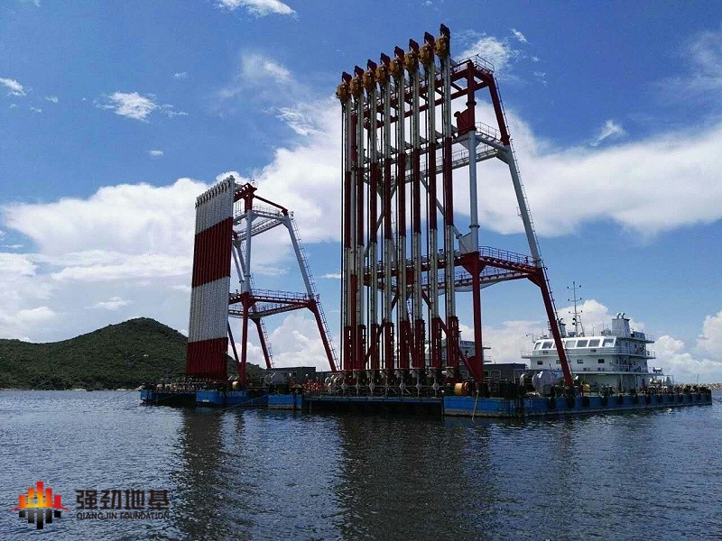 塑料排水板插板船