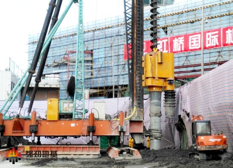 全護(hù)筒原狀取土混凝土灌注樁鉆進(jìn)成孔