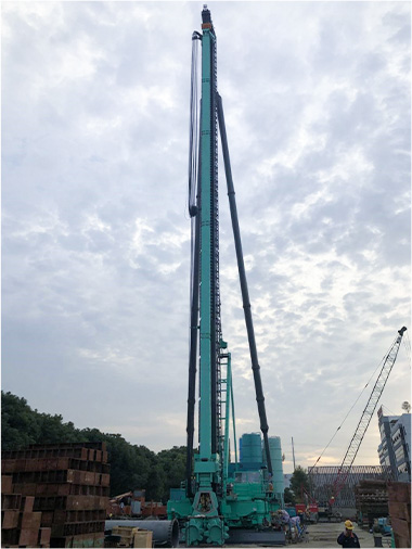 雙輪銑削深層攪拌鉆機(CSM工法機）