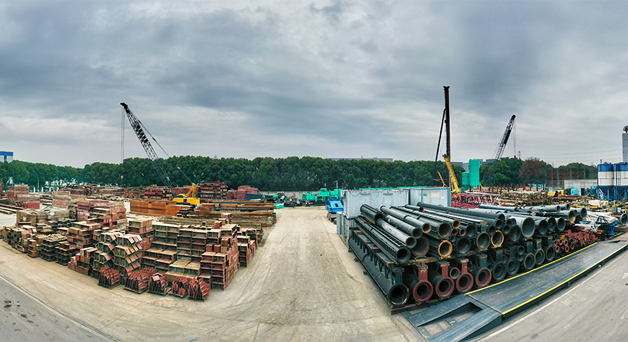 材料露天堆放場地