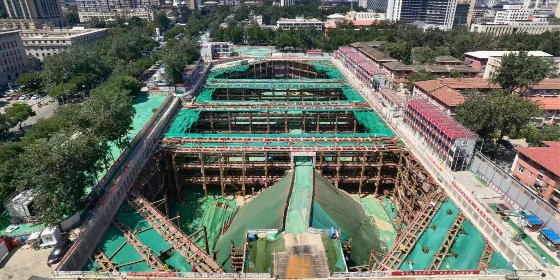 型鋼組合支撐安全施工