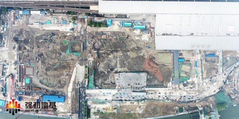 項目施工場地俯瞰圖