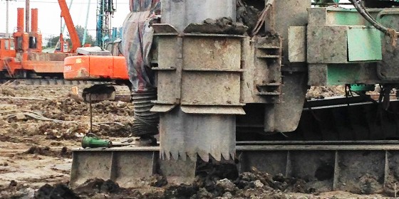 泥漿護(hù)壁鉆孔灌注樁施工工藝流程