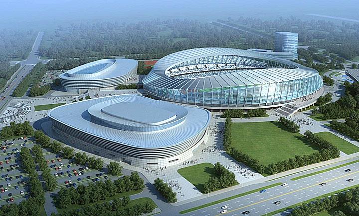 抗浮樁：江蘇宿遷運(yùn)河文化體育會(huì)展中心