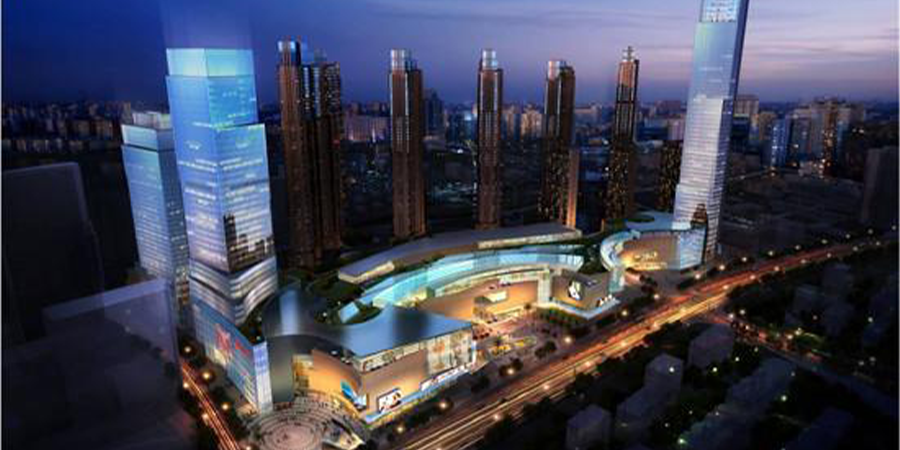 三軸水泥攪拌樁：漢口幸福萬象城項(xiàng)目