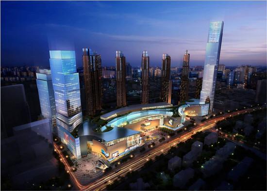 三軸水泥攪拌樁：漢口幸福萬象城項目