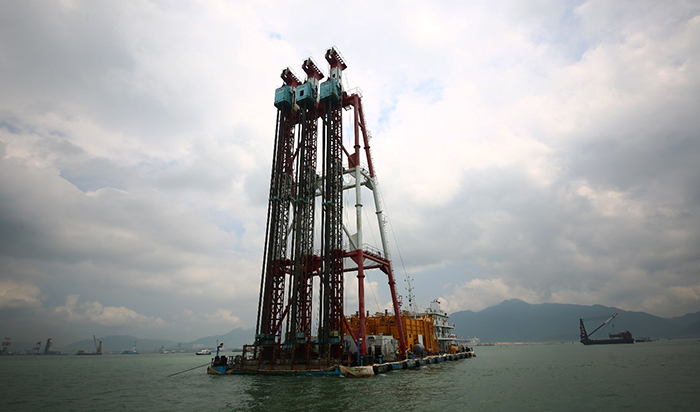 水上攪拌樁（DCM）